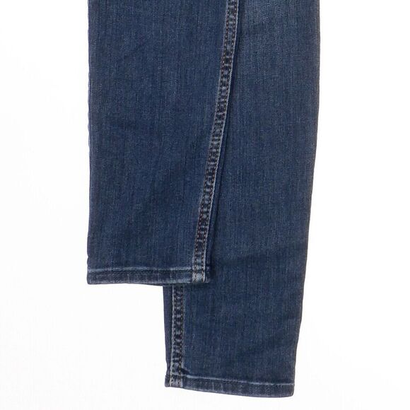 Hollister Jeans Juniors Size 3 Blue Mid Rise Super Skinny Distressed 27 x 28 - Picture 5 of 12